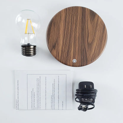 Lampa Lewitująca Hollywood Glamour - Magnetyczna Żarówka LED Unosząca się w Powietrzu